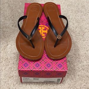 Tory Burch Terra Thong Sandals 8.5 with Box